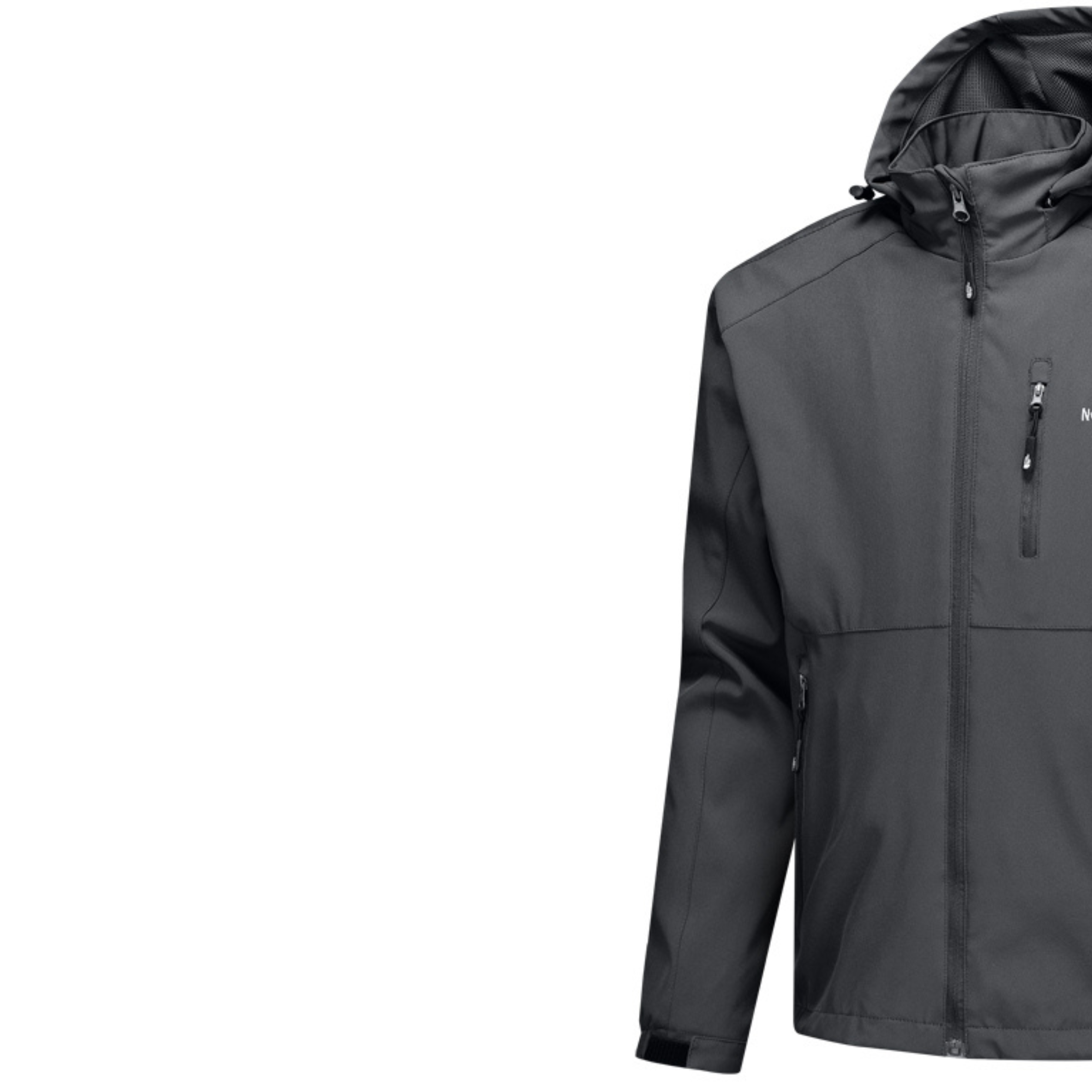 Men’s Waterproof Hooded Shell Jacket